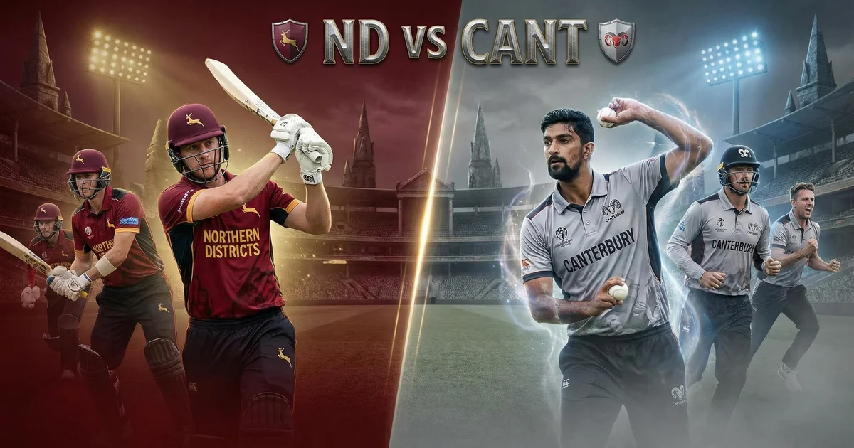 ND vs CAN Super Smash T20 Preview 2026 – Seddon Park, Hamilton | Fantasy Tips, Pitch Report & Injury Updates