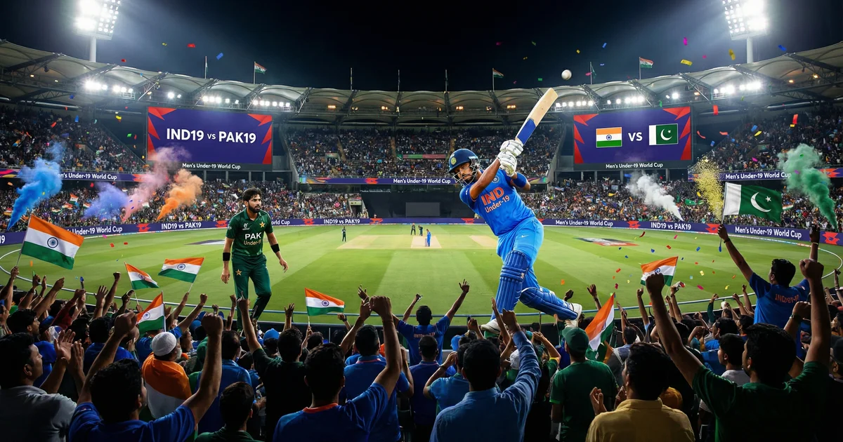 Arch-Rivals Clash! IND19 vs PAK19 Fantasy Preview & Winning Strategy