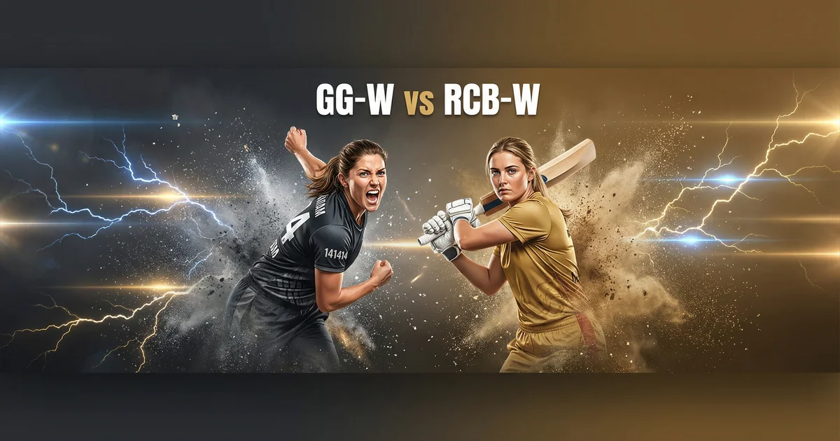 GJ-W vs BLR-W Dream11 Prediction, WPL 2026: Gujarat Giants vs RCB Women Fantasy Team, Pitch Report & Playing XI