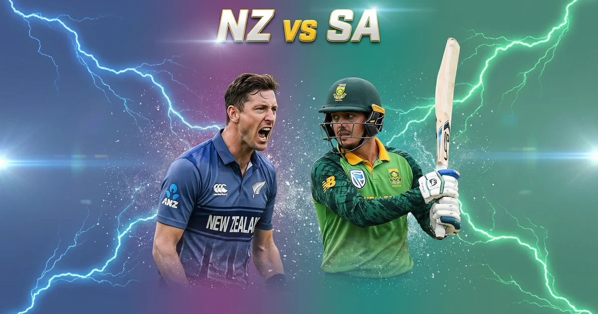 NZ vs SA Dream11 Prediction, Playing XI, Pitch Report & Fantasy Winning Team | T20 World Cup