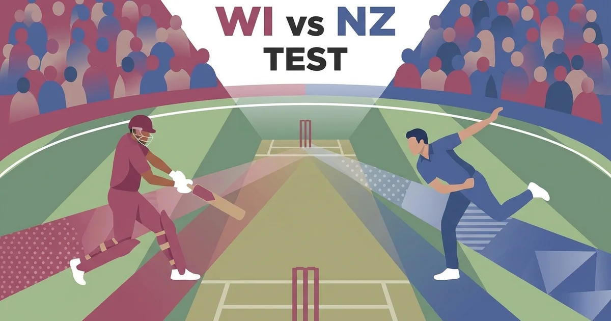 WI vs NZ Test: Kiwis Ready to Dominate at Pacer-Friendly Basin Reserve!