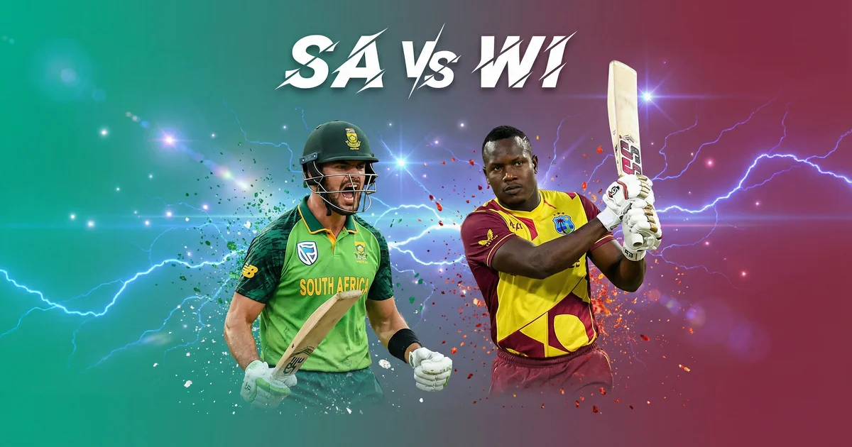 SA vs WI 1st T20 Dream11 Prediction, South Africa vs West Indies T20 Series, Squad Update, Live Streaming
