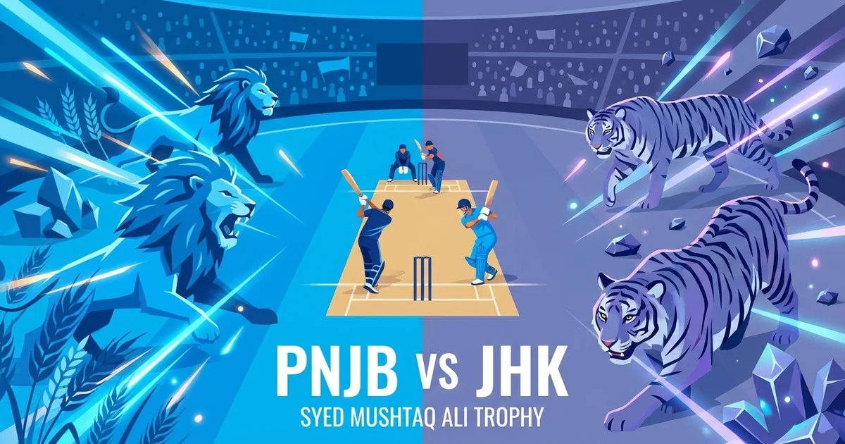 PNJB vs JHK: Syed Mushtaq Ali Trophy - AI11's Expert Fantasy Preview!