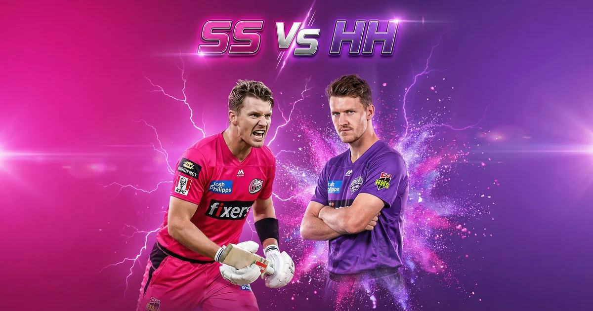 SS vs HUR, Big Bash League 2026: Sydney Sixers vs Hobart Hurricanes Match Preview, Pitch Report, Probable XI & Fantasy Tips