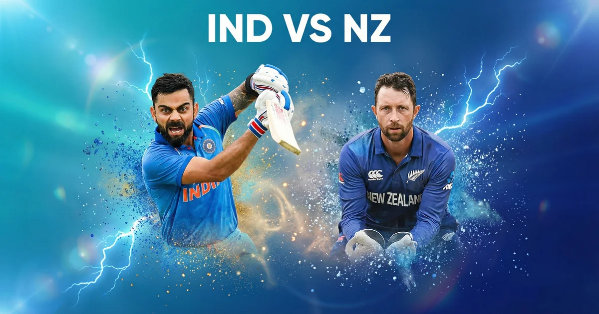 भारत बनाम न्यूज़ीलैंड पहला वनडे 2026 – IND vs NZ ड्रीम11, प्लेइंग XI, पिच रिपोर्ट, लाइव स्ट्रीमिंग, समय और फैंटेसी टिप्स