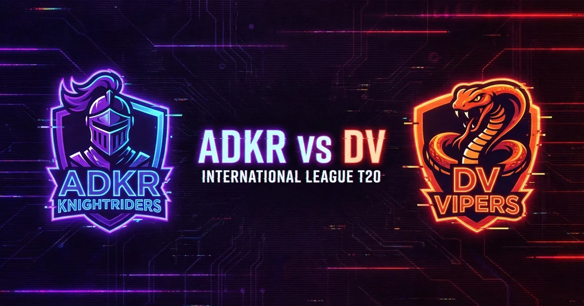 ADKR vs DV at Sharjah in the ILT20 Clash, Fantasy Team Prediction