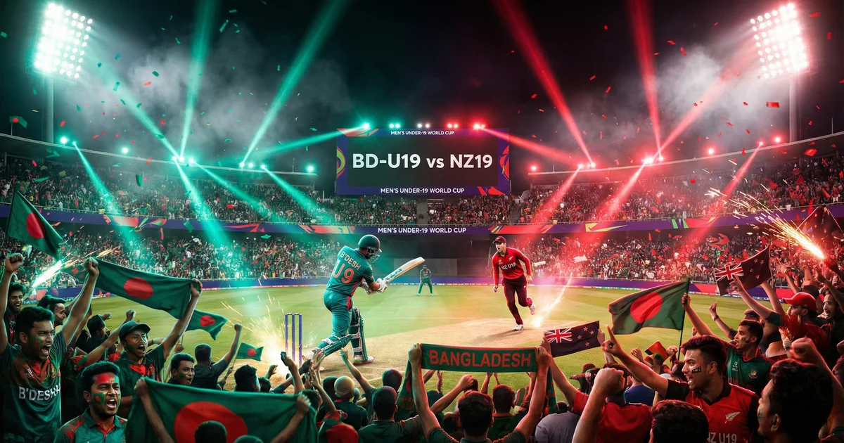 BD-U19 vs NZ19: Young Tigers Face Kiwis in Bulawayo Opener