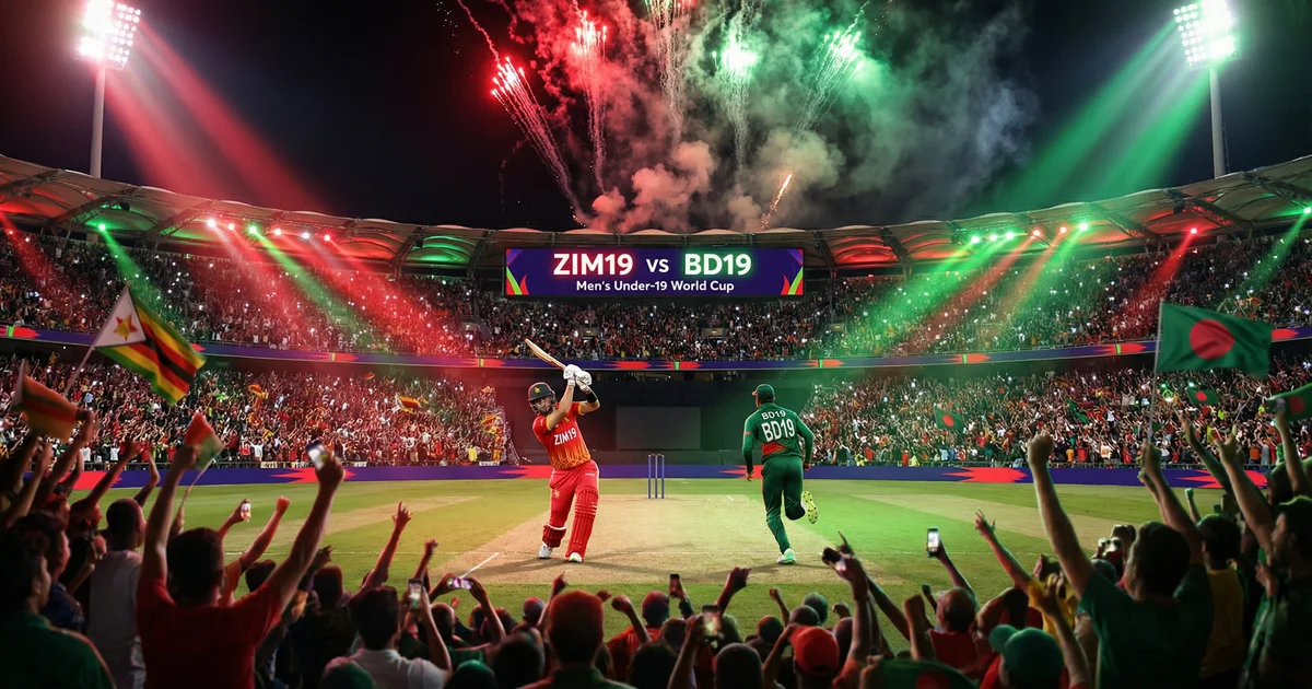 Harare Showdown! Can Bangladesh U19 Dominate the Hosts?