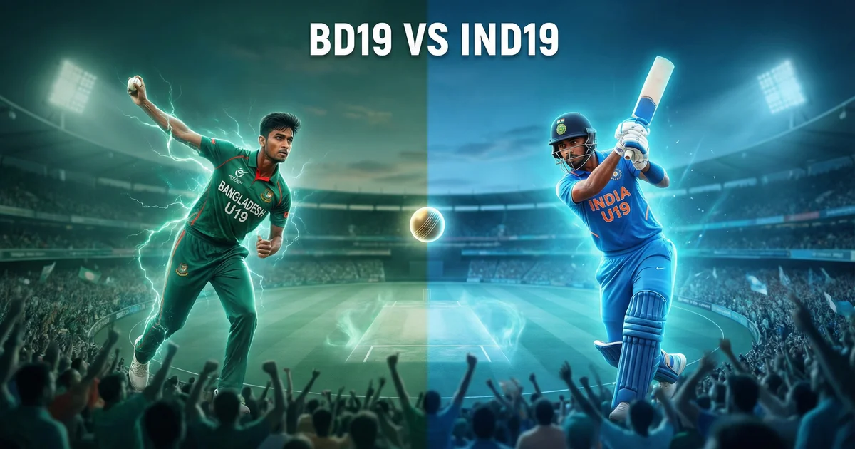 बुलावायो में एशियाई डर्बी! BD-U19 vs IND19 मैच प्रेडिक्शन: क्या भारत U19 करेगा बांग्लादेश पर राज?