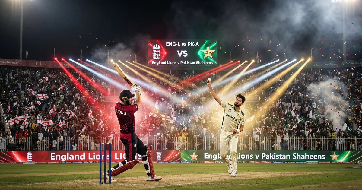 ENG-L vs PK-A Dream11 Prediction: England Lions vs Pakistan Shaheens Fantasy Tips