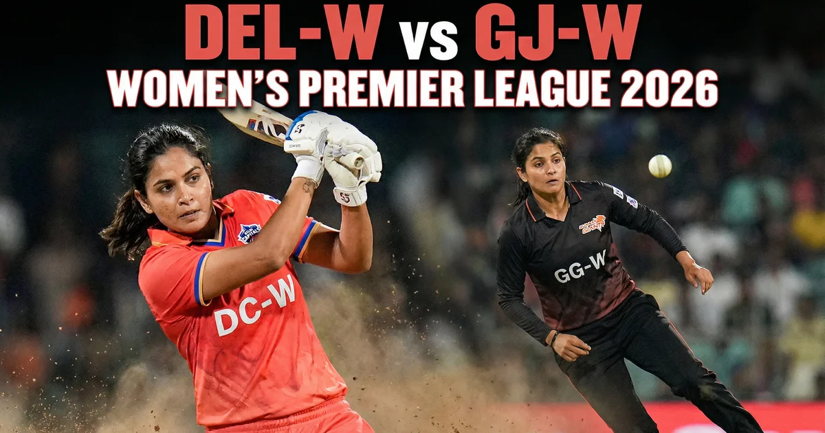 WPL 2026: DEL-W vs GJ-W Match Preview, Pitch Report, Player Availability, Fantasy Tips & Live Streaming
