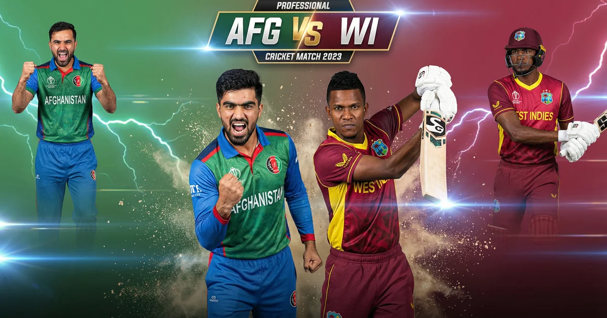 Afghanistan vs West Indies Match Preview – T20 Clash at Dubai International Stadium | Fantasy Tips & Key Players
