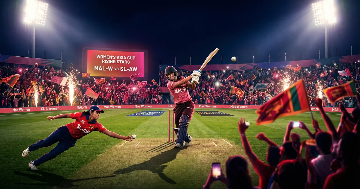 ML-W vs SL-AW Dream11 Prediction, Playing XI, Pitch Report & Fantasy Winning Team | Women's Asia Cup Rising Stars