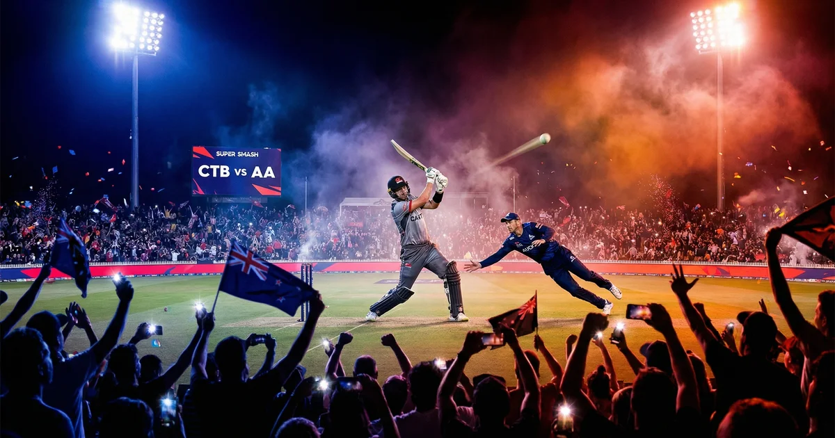 Canterbury vs Auckland Super Smash 2026 - Hagley Oval Pitch Report, Fantasy Picks, Match Time (10:25 AM IST), Team News & Injury Updates