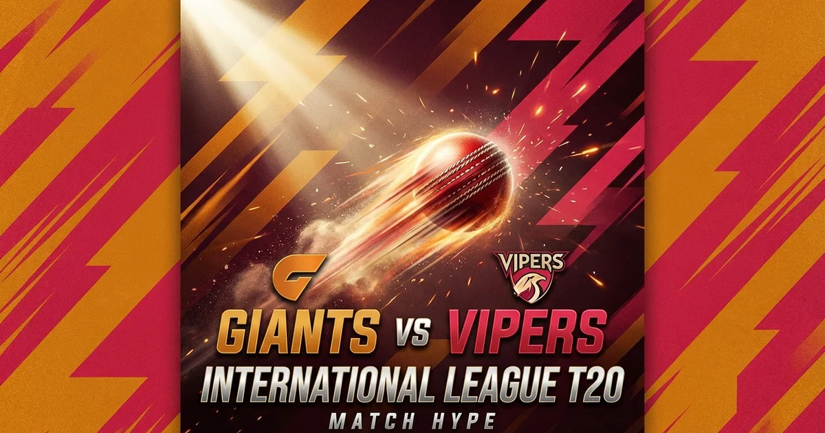 GG vs DV Match Prediction: International League T20 Fantasy Cricket Tips, Captain Options & Pitch Report