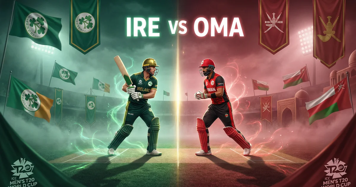 IRE vs OMN Dream11 Prediction, T20 World Cup Fantasy Cricket Tips, Playing XI & Pitch Report