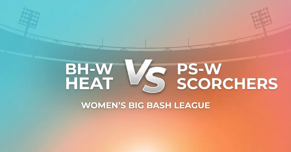 BH-W vs PS-W: Scorchers Eye Home Glory, Heat Hunt for Redemption at W.A.C.A.!
