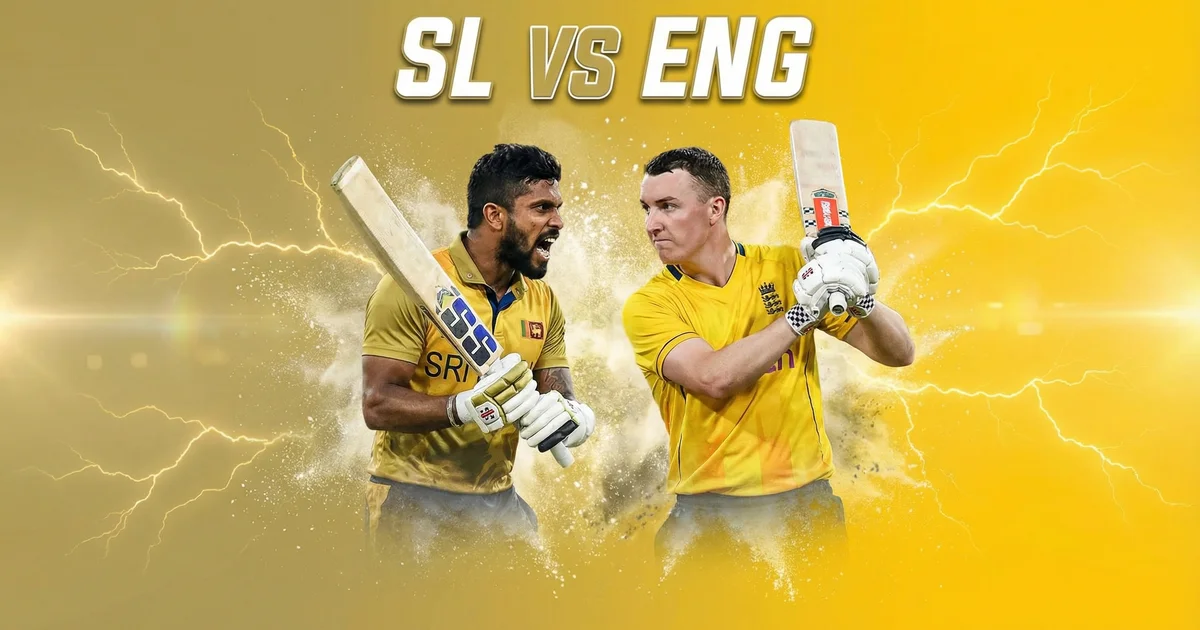 SL vs ENG Dream11 Prediction, Fantasy Winning Team, Playing XI, Pitch Report & Live Streaming Details