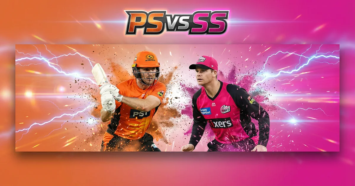 Perth Scorchers vs Sydney Sixers Qualifier Preview – Who Will Reach the Final? Live Streaming, Pitch Report & Match Prediction