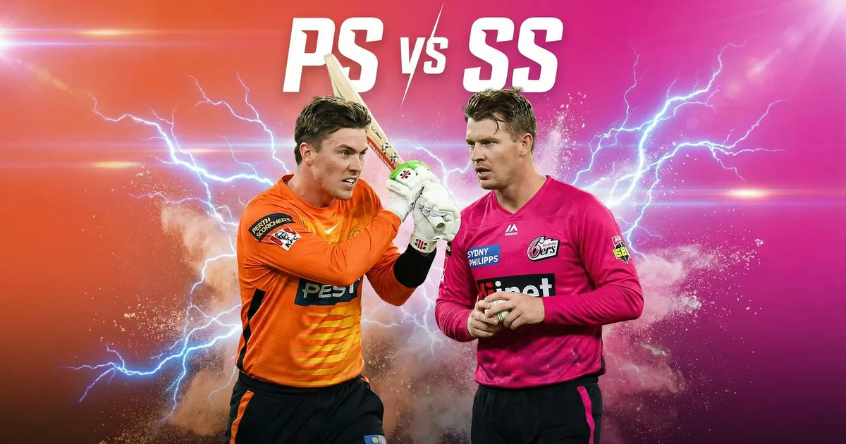 Perth Scorchers vs Sydney Sixers Dream11 Prediction Today, BBL Match Preview, Playing XI, Injury Updates, Live Streaming