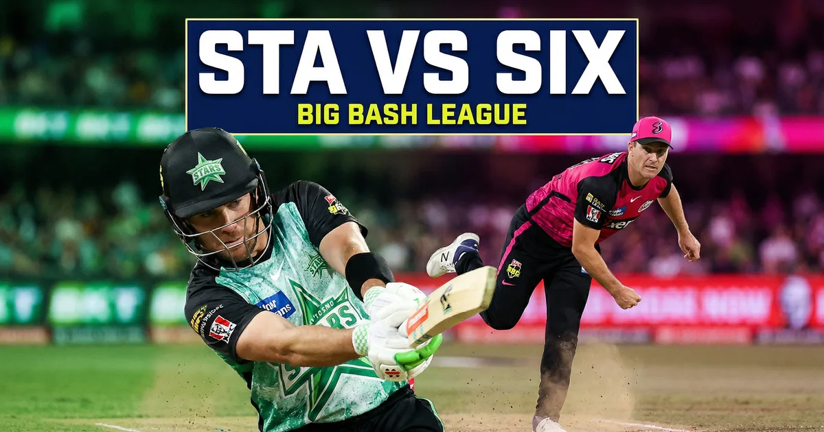 Stars vs Sixers BBL 2025-26 Preview: MCG Showdown, Fantasy Tips, Pitch Report & Live Streaming