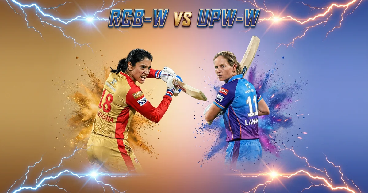 BLR-W vs UP-W Dream11 Prediction, WPL 2026 Match Preview, Bangalore vs UP Live Streaming Details