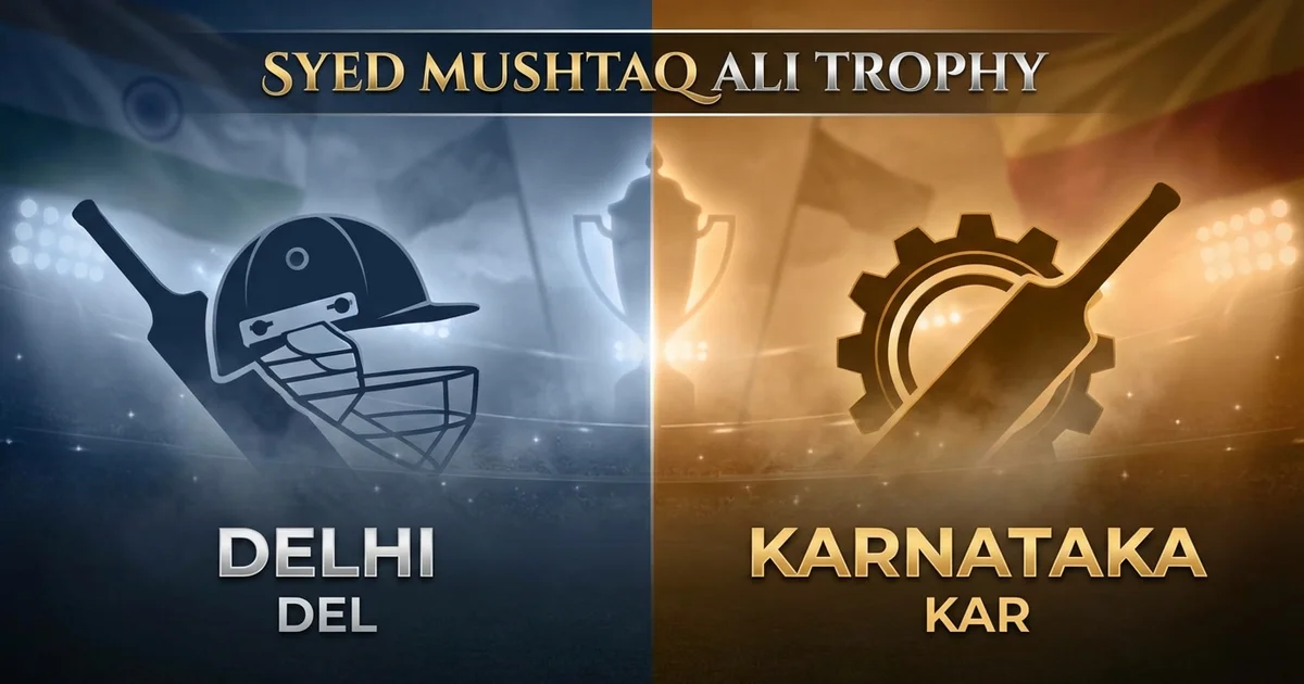 DEL vs KAR SMAT clash in Ahmedabad prediction, Top fantasy player