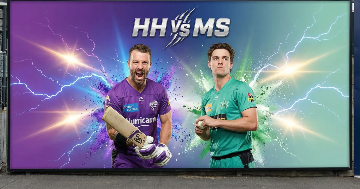 HH vs MS Knockout Match Preview – Big Bash League 2026, Live Streaming, Pitch Report, Fantasy Picks