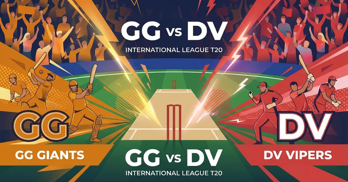 GG vs DV: Dubai Showdown! Who Will Rule the Fantasy Leaderboard?