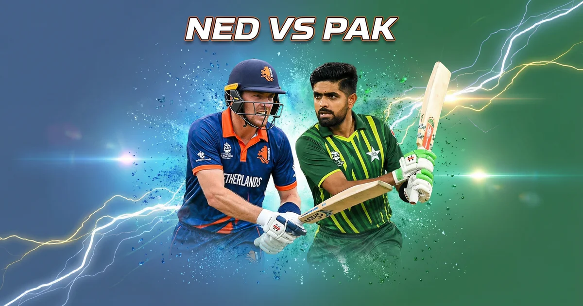 NED vs PAK Dream11 Prediction: T20 World Cup Fantasy Team, Playing XI & Pitch Report