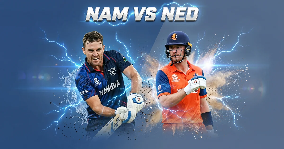 NAM vs NED Dream11 Prediction, Fantasy Winning Team, Playing XI & Pitch Report | T20 World Cup