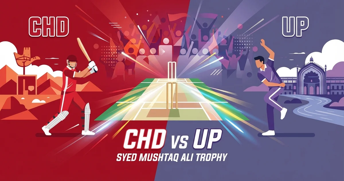 CHD vs UP: Who Will Dominate Eden Gardens in Syed Mushtaq Ali Trophy? 🔥