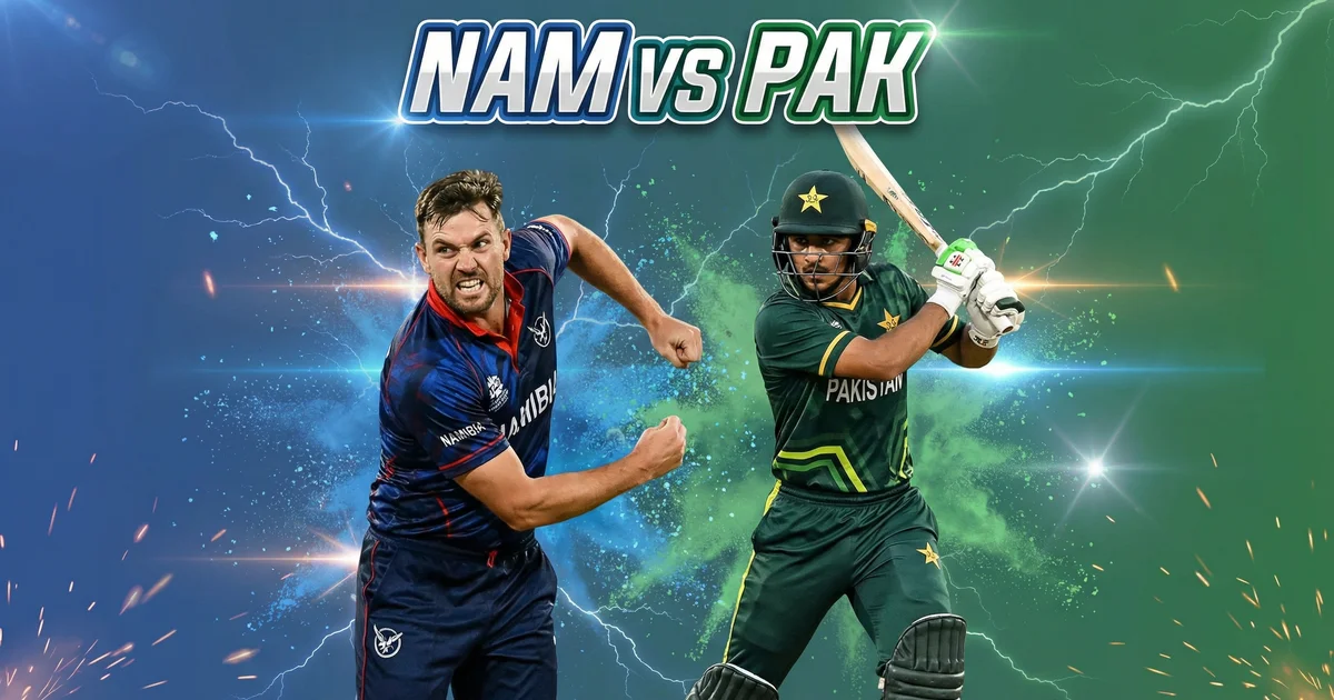 NAM vs PAK Dream11 Prediction: T20 World Cup Fantasy Tips & Playing XI