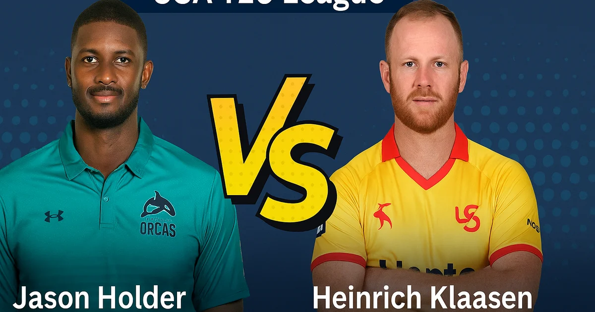 USA T20 League 2025: Seattle Orcas, Las Vegas Knights Eye First Win in Crucial Showdown