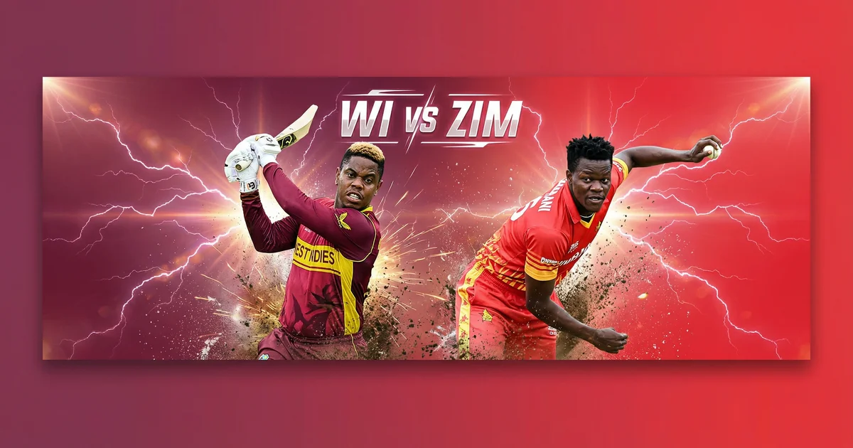 WI vs ZIM Dream11 Prediction: T20 World Cup Fantasy Tips & Pitch Report