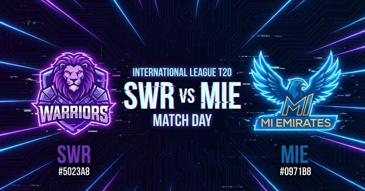 SWR vs MIE: Sharjah Showdown! Fantasy pick AI prediction