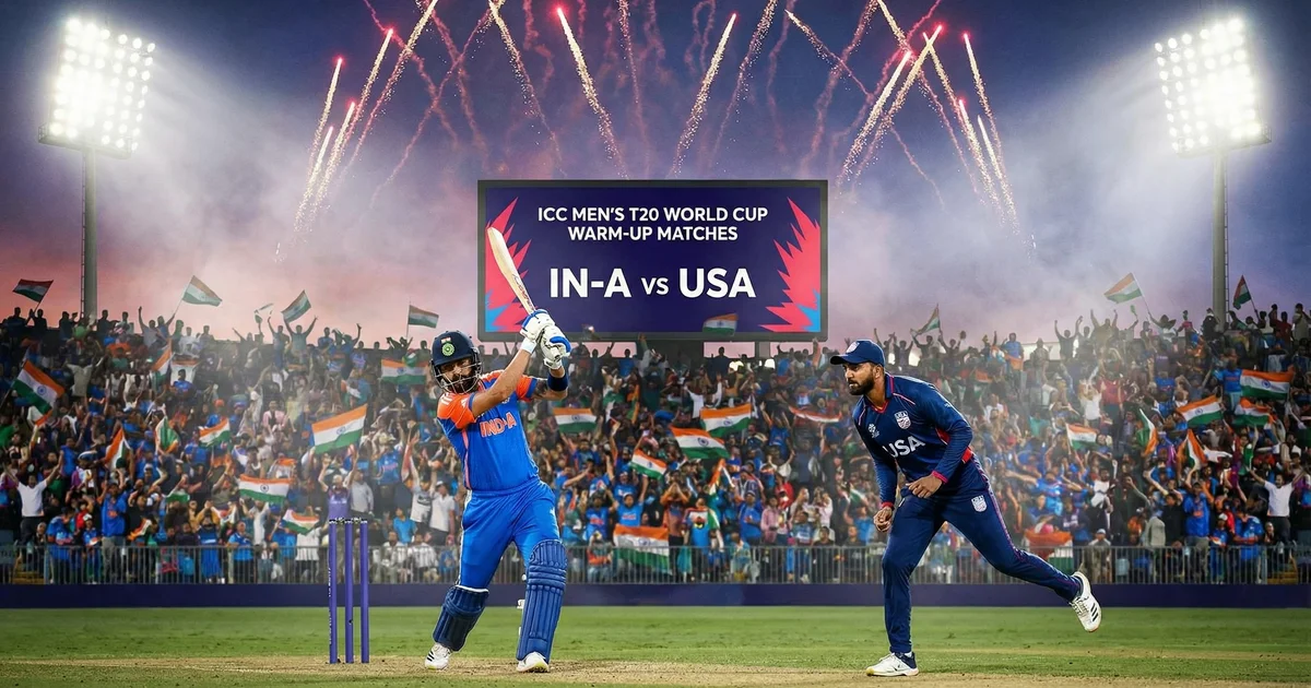 IN-A vs USA T20 Warm-up: Fantasy Strategy, Pitch Report & Top Picks