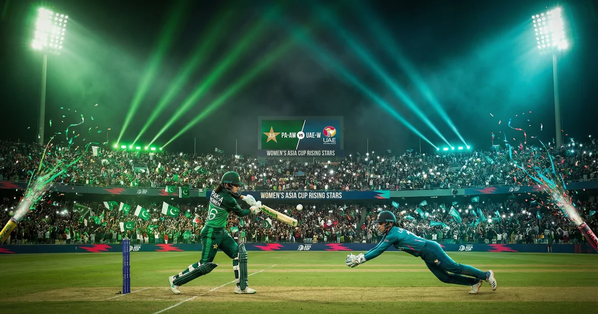 PA-AW vs UAE-W Dream11 Prediction, Fantasy Winning Team, Playing XI & Pitch Report | Women's Asia Cup Rising Stars