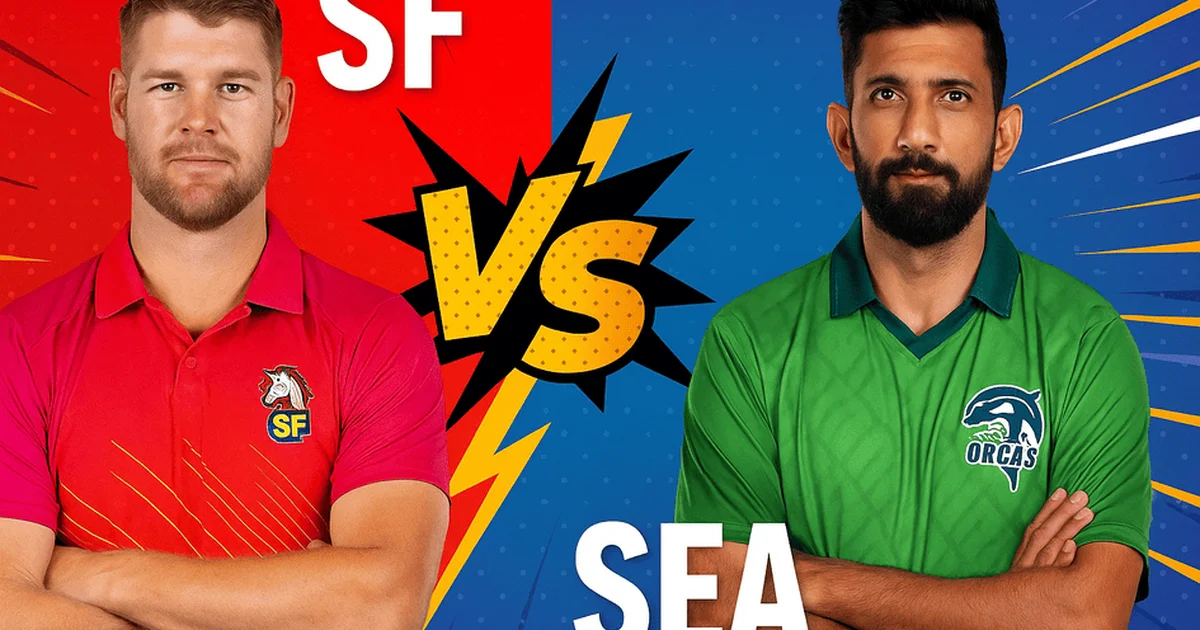 San Francisco Unicorns vs Seattle Orcas – Major League Cricket 2025,Match Preview, Pitch Report & Fantasy Picks