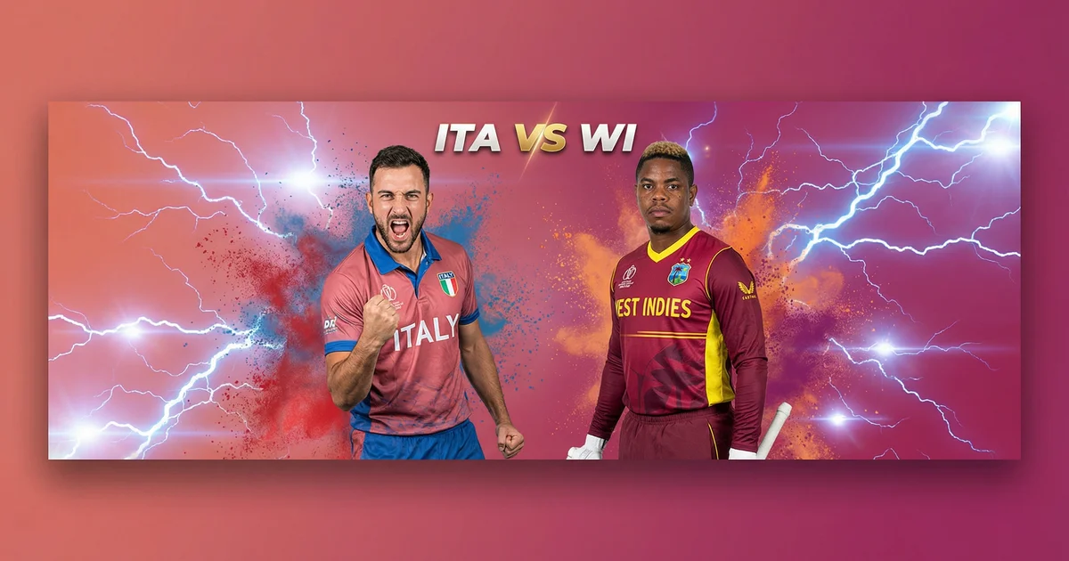 ITA vs WI Dream11 Prediction: T20 World Cup Fantasy Tips, Playing XI & Pitch Report