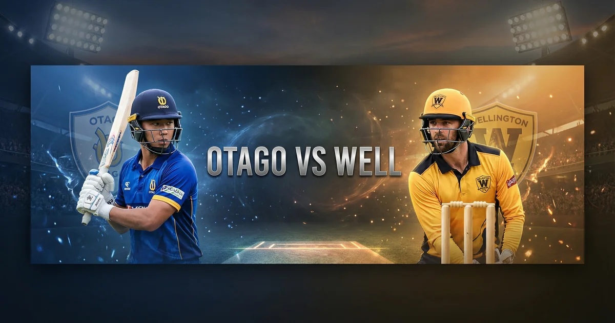 OV vs WF Super Smash मैच प्रेडिक्शन: Dunedin में कौन मारेगा बाज़ी? जानें सटीक आकलन और फैंटेसी टिप्स