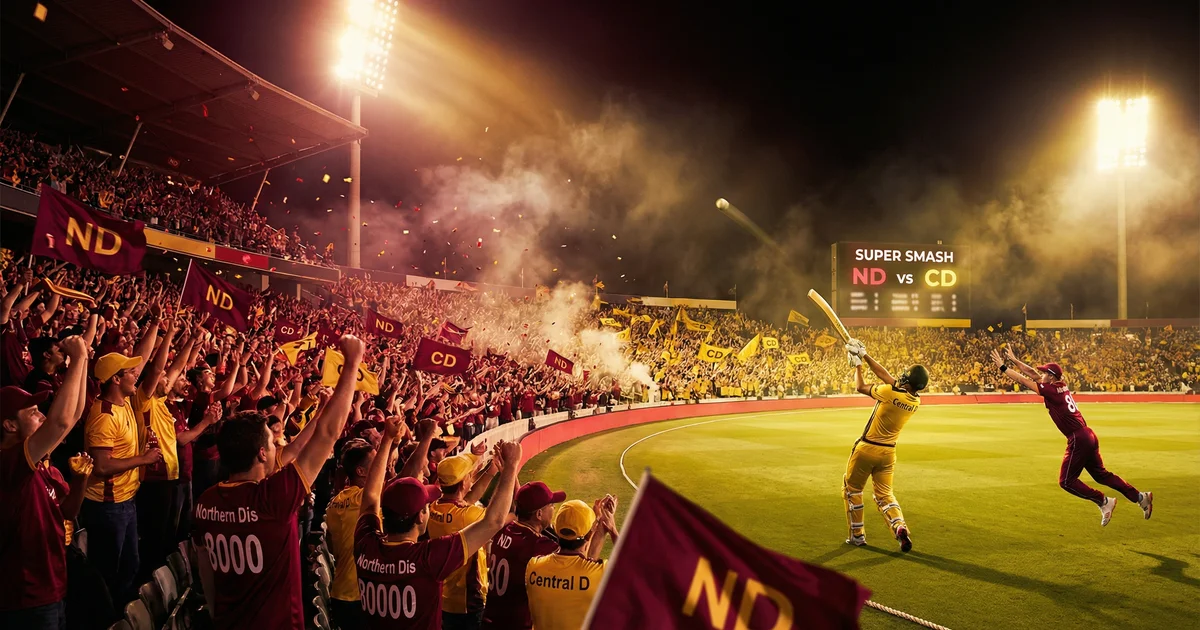 Northern Districts vs Central Districts – Super Smash 2026